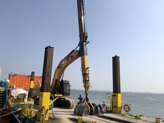 Excavatrice télescopique Attachment With Shell Buckets d'Armclamp de bloc supérieur de KM220 KM260
