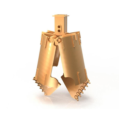 Outils de forage de trous Rock Mud Seau Drill Bit Flat Bullet Teeth Two Flap Open