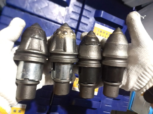 Outils d'empilage Forage Bullet Teeth Rock Auger 25mm B47k22