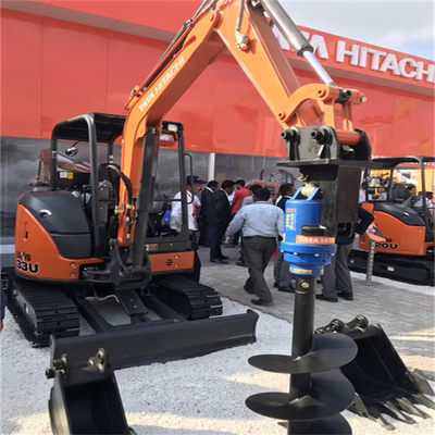 Vitesse hydraulique de la foreuse de la terre de couple élevé 44-98 t/mn 20-45 LPM d'huile de l'écoulement 496 nanomètre de chaîne de couple