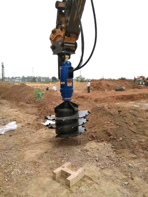 Outil de creusement de la haute terre hydraulique de couple avec la gamme de vitesse 44-98 t/mn et 511-1 N.m