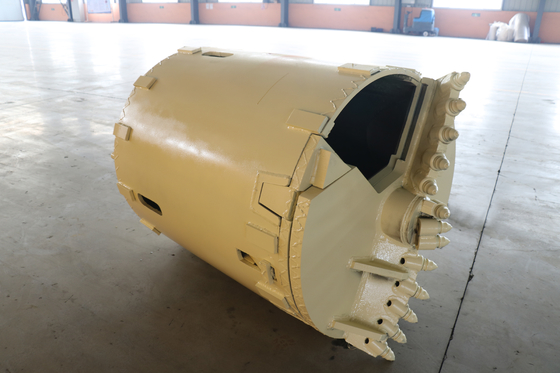 soudure de dents de balle de 3000mm Rig Rock Drilling Bucket Small