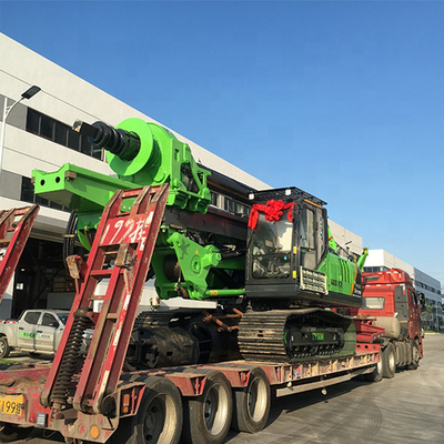 Foreuse hydraulique de pile de forage avec l'installation de empilage rotatoire de l'excavatrice KR125A