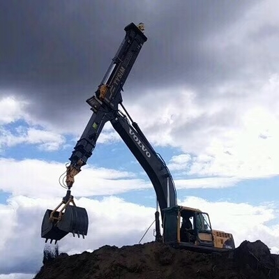 Excavatrice télescopique articulante Rocker de boom de portée du bras KM220 de boom d'oscillation longue