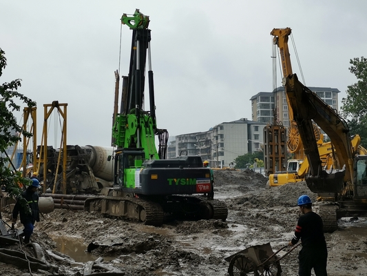 Hauteur courte 8,5 m Engin de battage 60 m Profondeur de forage 20 t Poids 150 kW
