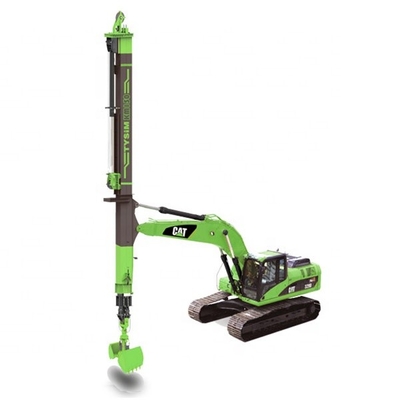 APIE KM150 Excavateur à longue portée Clamshell bras télescopique avec une profondeur de 15 m