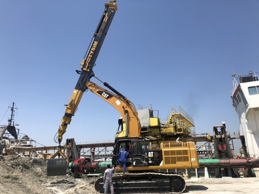KM260 Clamshell Telescopic Boom Arm Long Excavator Poids de 1600 kg