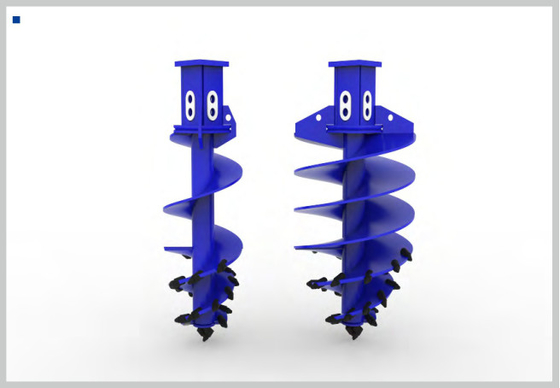 Forage de la roche de la boue conique avec des dents plates pour la couche de gravier