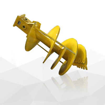Électroménager à rouleaux de sable à l'aide d'un seau de sable d'argile et de roche