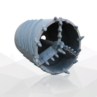 Bucket de forage de roche de base personnalisé de précision pour le forage de construction