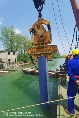 Machinerie attachement haut rendement électrique Vibro marteau avec une longue durée de vie
