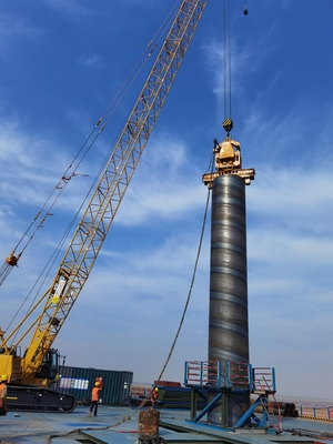 Équipement d'ingénierie de haute précision APZ45A pour la construction de machines de pilonnage électrique Vibro Hammer