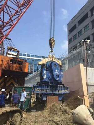 Équipement de conduite de piles Grue suspendue Vibro Hammer électrique Vibro Hammer