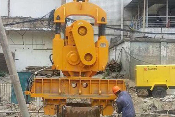 Équipement de conduite de pile à commande à distance pile électrique marteau Vibro