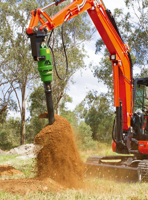 Pour les excavatrices à chargement de 10 à 20 tonnes