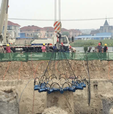 Excavateur monté rond et carré hydraulique béton tête de piles casseur prix
