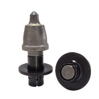 32 mm Conical Round Shank Bits 19 mm Roche Auger dents de balle pour empiler le puits de forage