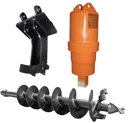 Power Earth Nouveau manipulateur télescopique/chargeur à guidage à dérive monté Augers avec pompe à moteur boîte de vitesses composants de base pour les fermes