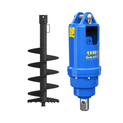 Excavatrice hydraulique de 6 à 8 tonnes avec un arbre de 75 mm de sortie carrée