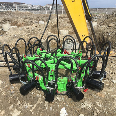 Casse-piles hydraulique à haute puissance pour une rupture rapide et précise des piles