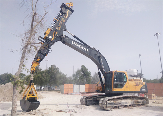 0.3m3 l'excavatrice Boom Clamshell Telescopic arment l'excavatrice ISO9001 du grippage KM150