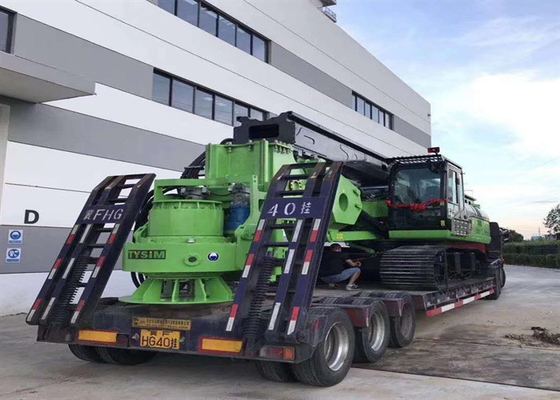 perçage multifonctionnel hydraulique Rig Rotary Head Equipment du forage 2.8km/H de 800mm