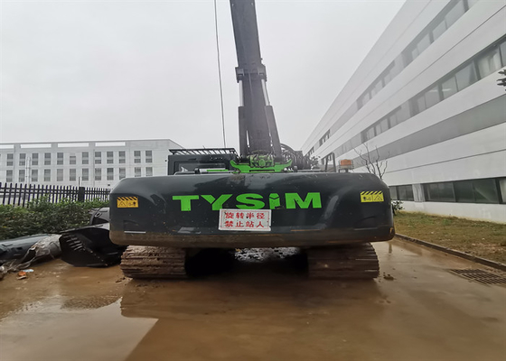 équipement utilisé par 35m 1200mm hydraulique d'entraînement de pile de machine de perceuse de chenille de 1000mm