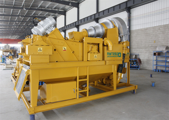 Machine de Desander 100m3/M Mud Slurry Recycling de boue de perçage d'hydrocyclone de RMT100A